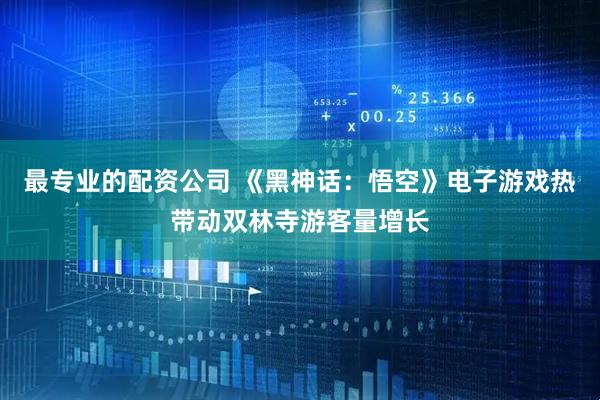 最专业的配资公司 《黑神话：悟空》电子游戏热带动双林寺游客量增长