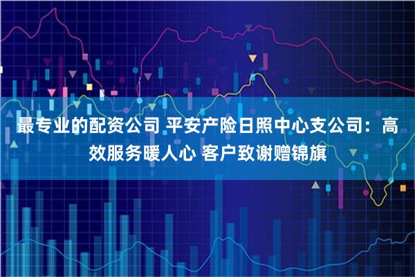 最专业的配资公司 平安产险日照中心支公司：高效服务暖人心 客户致谢赠锦旗